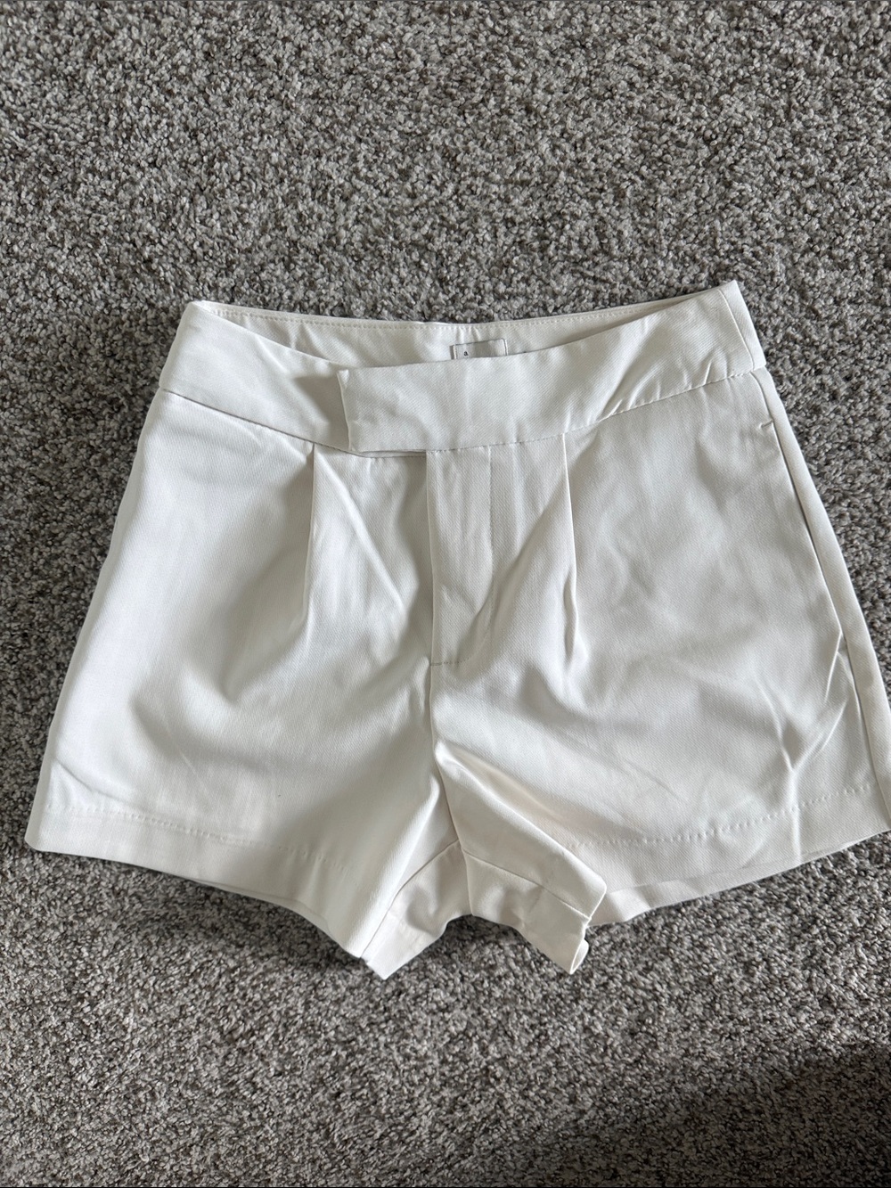 a new day Cream Tailored Shorts